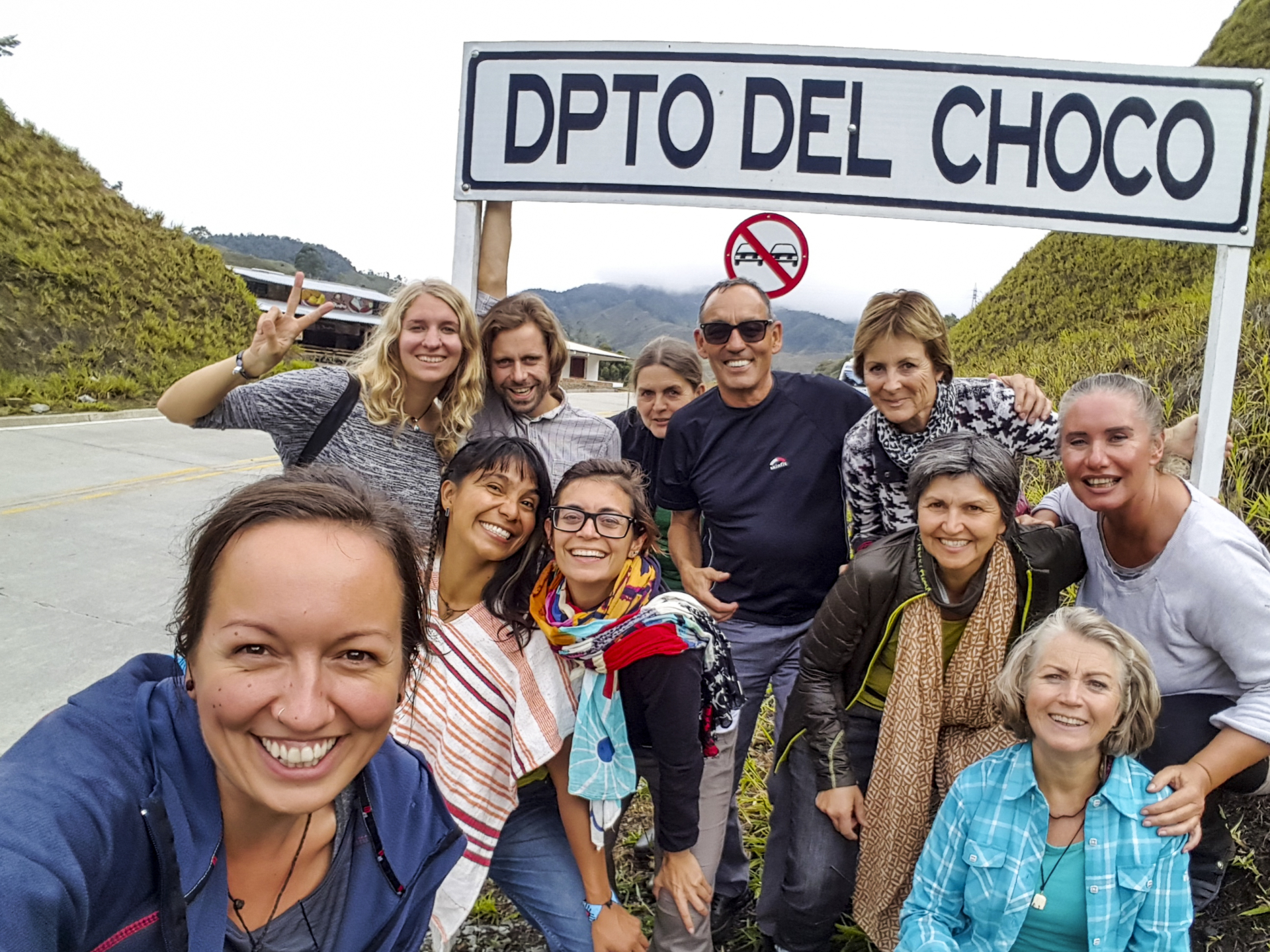 Delegationsreisegruppe in Chocó 2017